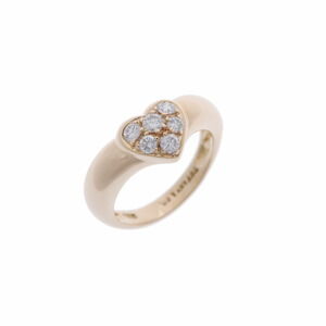 TIFFANY Heart Motif Ring Yellow Gold